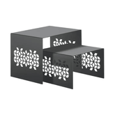 Rosseto Mosaic Nesting Square Black Matte Riser